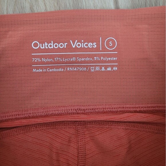 Outdoor Voices Burnt Orange Leggings - Picture 5 of 5